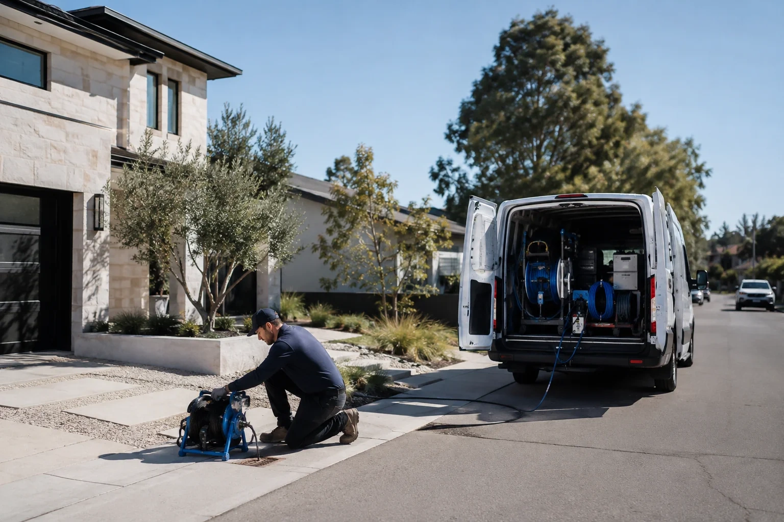 Illustrative air duct care scene